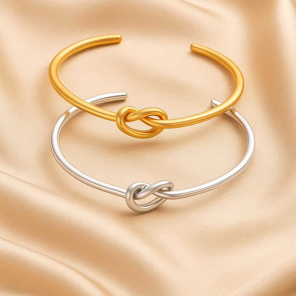 Bangle armbanden dames – edelstaal & zirkonia – Lookinggoodtoday