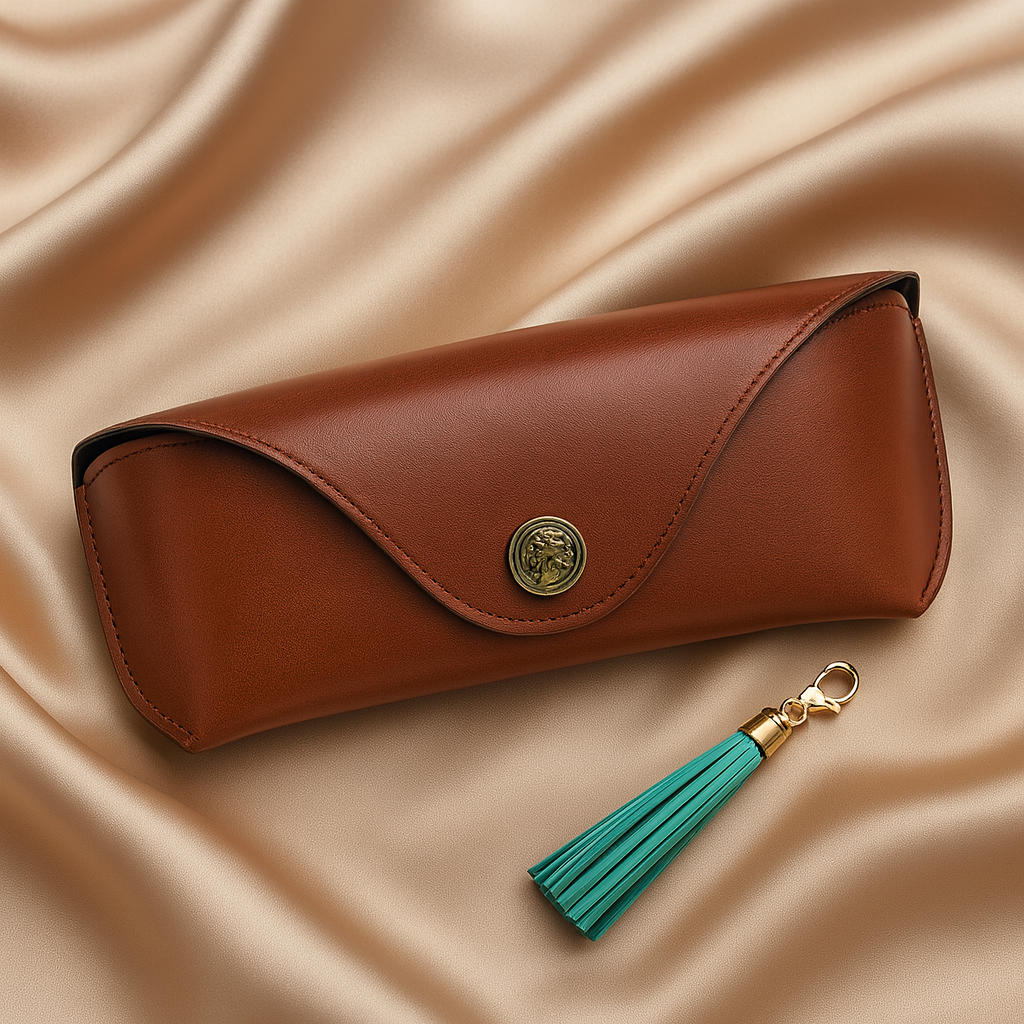 Brillenkokers & hoesjes voor dames in PU-leer en satijn – LGT JWLS & Stone Valley