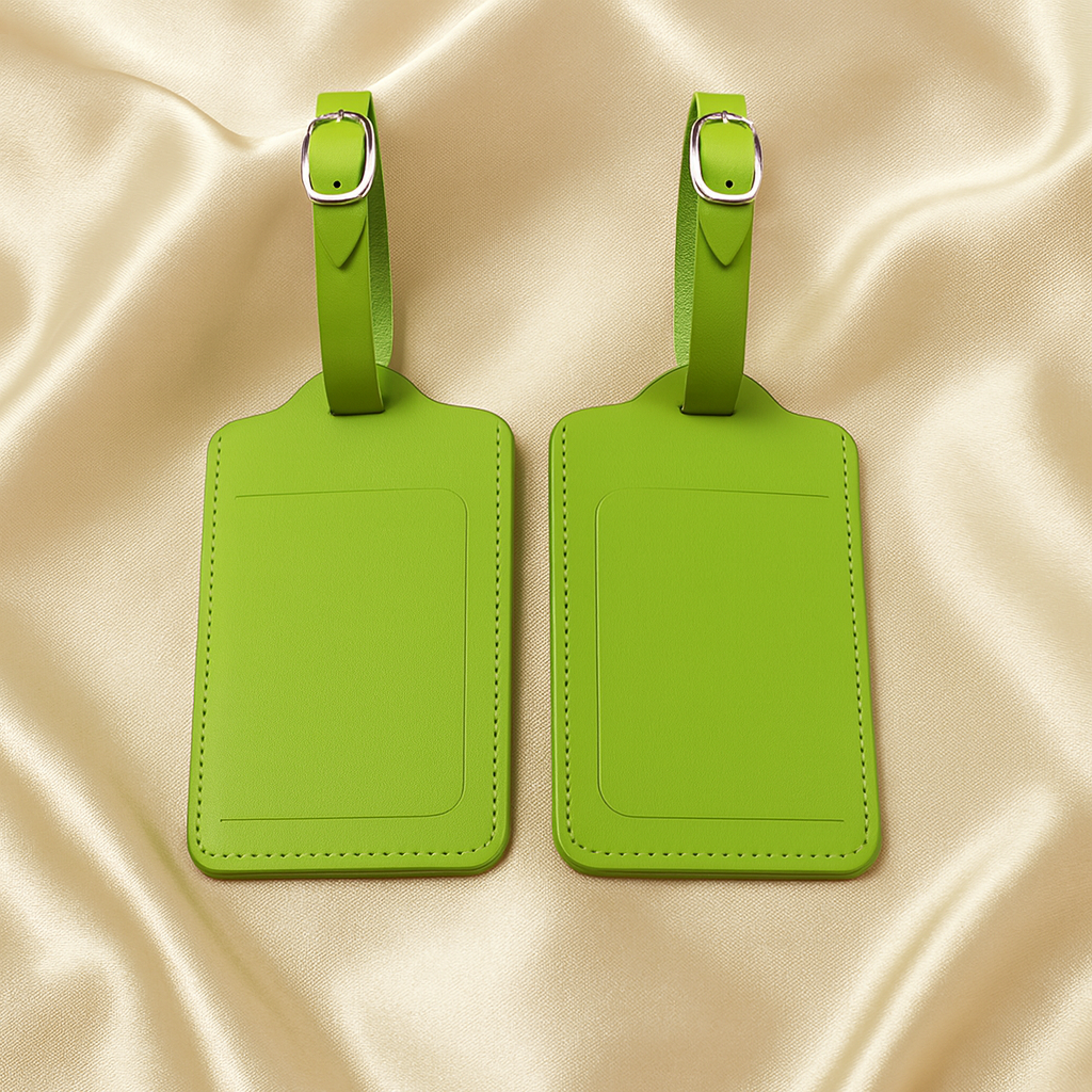 Kofferlabels PU leer & siliconen – Lookinggoodtoday