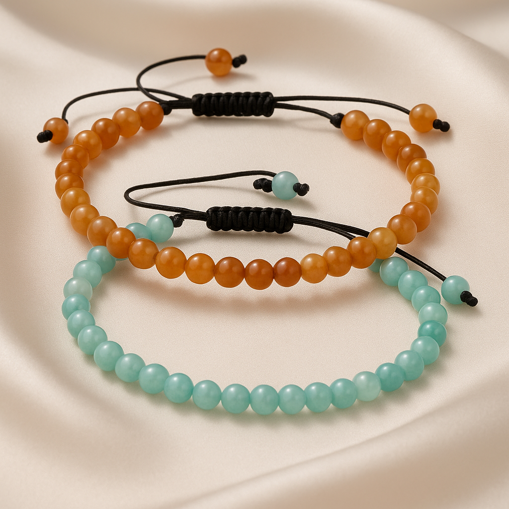 Natuursteen armbanden dames met onyx, tijgeroog – Memphis