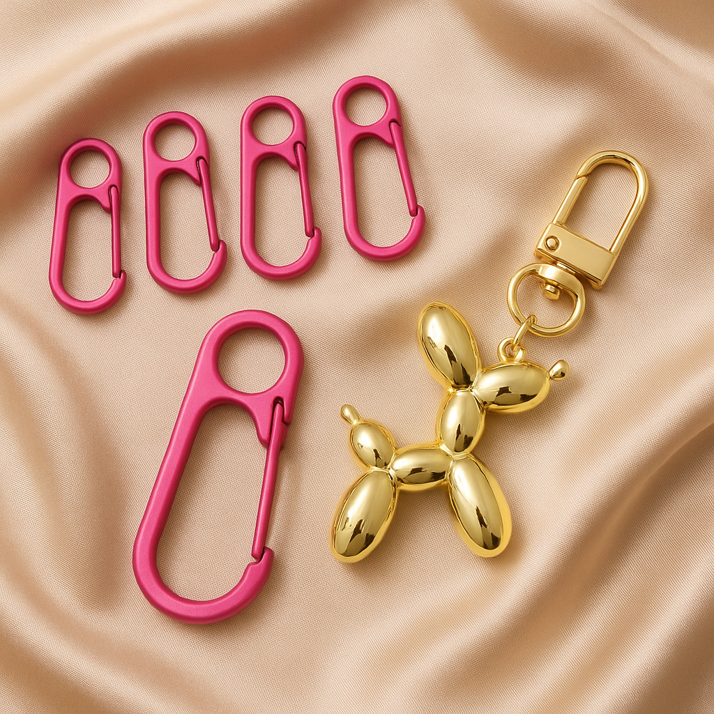 Sleutelhangers van leer, metaal en paracord – Lookinggoodtoday