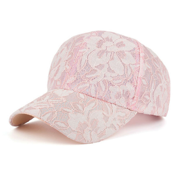 Baseball Cap Flower Pink afbeelding 1