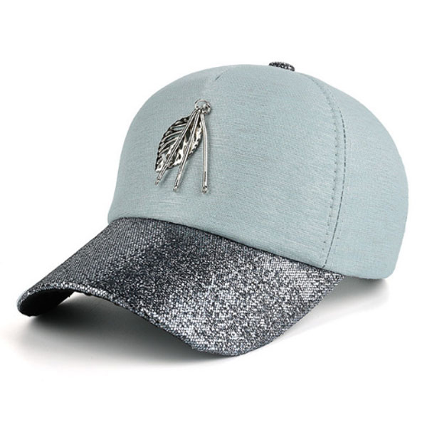 Baseball Cap Leaf Blauw huismerk kopen in de aanbieding