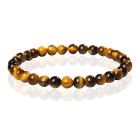 6mm Memphis Natuursteen Armband - Yellow Tiger Eye