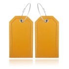 Bagagelabel Geel - Set van 2 stuks
