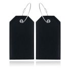 Bagagelabel Zwart - Set van 2 stuks