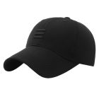 Baseball Cap Triple Stripe - All Black