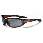 Choppers kinder zonnebril Biker Zwart Koper 2-tone