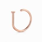 Cilla Jewels Roségoudkleurige Fake Neusring van Edelstaal