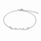 Cilla Jewels Zilverkleurige Mama Armband van Edelstaal