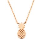 Cilla Jewels dames ketting Pineapple rosegoud Verguld