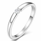 Cilla Jewels edelstaal ring Crystal Silver