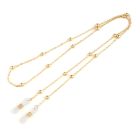 Cilla Jewels Gouden Zonnebrilkoord met balletjes voor Dames