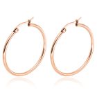Cilla Jewels Hoop oorringen Dames Edelstaal Rose