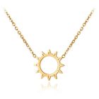 Cilla Jewels ketting Sun Flower Verguld Edelstaal