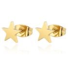 Cilla Jewels oorknoppen Edelstaal Ster Goudkleurig