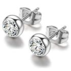 Cilla Jewels oorknoppen Zirkonia Verzilverd staal