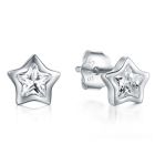Cilla jewels dames oorknoppen 925 Zilver Zirkonia Stars zilver