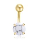 Edelstaal Navelpiercing LGT JWLS - Howliet & Goud