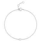 Elenza Zilveren 925 Sterling Zilveren Armband met Subtiele Opale Steen