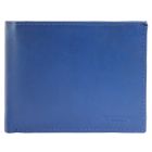 Excellanc heren portemonnee Leer Blauw