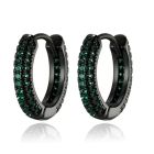 Heren Oorringen Tom Jaxon - Luxury Green