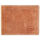 Heren portemonnee Leer Akzent Bruin Used Look