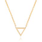 Hippe dames ketting Triangle Rose