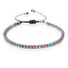 LGT JWLS Dames Armband - 4mm Cube Multi