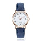 LGT JWLS Dameshorloge met Eenvoudige Uitstraling en Lichtgevende Details Blauw