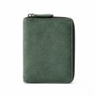 LGT JWLS Groene Unisex Pasjeshouder met Rits van PU Leer