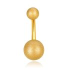 LGT JWLS Navelpiercing Matte afwerking - Goud