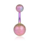 LGT JWLS Navelpiercing Matte afwerking - Holografisch