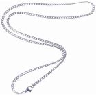 LGT Jewels Cubaanse koord ketting Gourmet Schakel Zilver 3mm