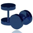 LGT Jewels Stud oorbellen Blauw