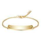 LGT JWLS Dames Armband Naamplaat Goudkleurig