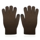 LGT JWLS Gebreide Heren Handschoenen - Warm Winter Bruin