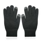 LGT JWLS Gebreide Heren Handschoenen - Warm Winter Donkergrijs