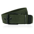 LGT JWLS Gepereforeerde Canvas Riem in Army Green - Heren