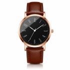 LGT JWLS Regent Bruin Zwart Herenhorloge Roségoudkleurig met Bruine Band