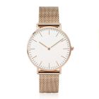 LGT JWLS Vintage Dameshorloge - Minimalistisch Quartz met Meshband van Roestvrijstaal