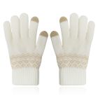LGT JWLS Winterse Dameshandschoenen - Beige Wit