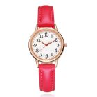 LGT Trendy dameshorloge met roségouden kast en roze band