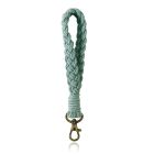 Macramé Polsband met Gesp - Licht Groen