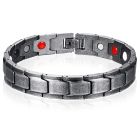 Magnetische heren armband Edelstaal Mendes Used Look