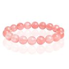 Memphis Natuursteen Armband 10mm - Watermelon Crystal