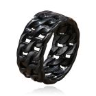 Mendes Heren Ring- Dual Cuban Black
