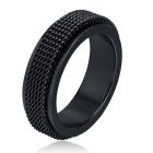 Mendes Jewelry Mesh Ring - Spinner Black