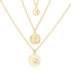 Multilayer Ketting Coins LGT JWLS - 3 lagen