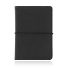 Paspoort Cover met elastiek - PU Leer Zwart